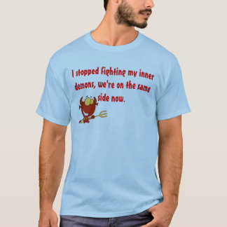 T-shirts Demónio interno