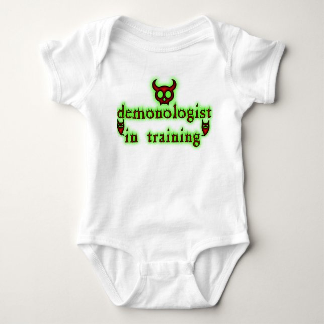 T-shirts Demonologist no creeper do treinamento (Frente)