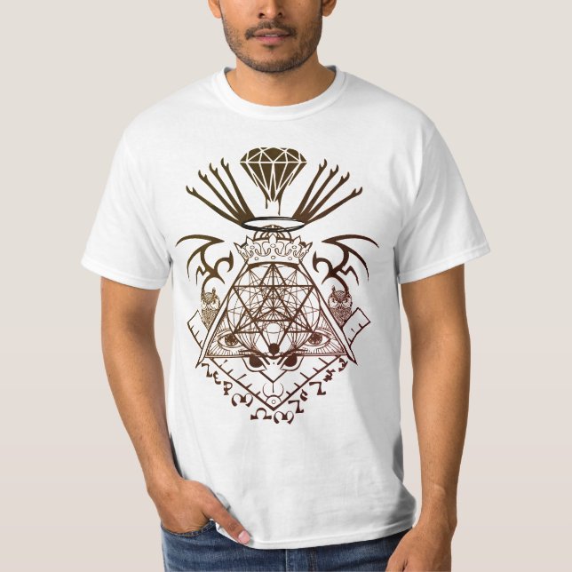 T-shirts Demonology de ImZephyrian (Frente)