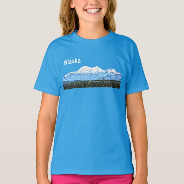 T-shirts Denali (Monte McKinley) (Frente)