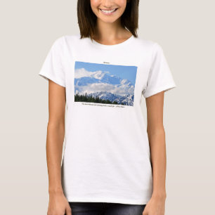 T-shirts Denali/Mtns está chamando-j Muir/com beira