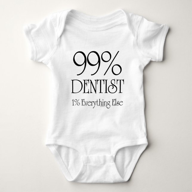 T-shirts Dentista de 99% (Frente)