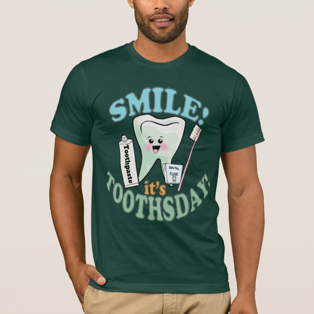 T-shirts Dentista engraçado (Frente)