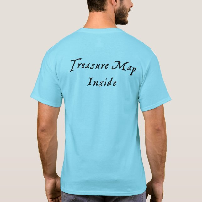 T-shirts Dentro do Mapa do Tesouro (Verso)