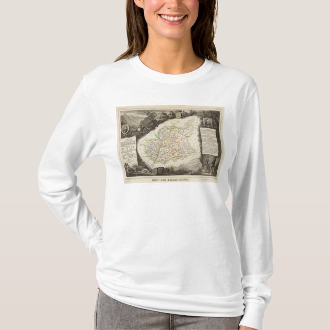 T-shirts Departamento sobre baixos cumes (Frente)