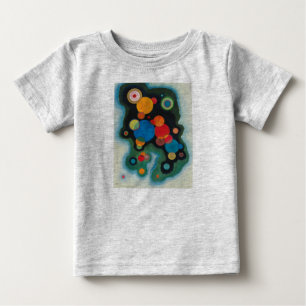 T-shirts Dependido óleo de Abstrato Impulso na Canvas Kandi