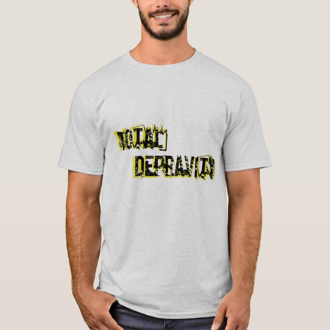 T-shirts Depravity Tulipa-Total (Frente)
