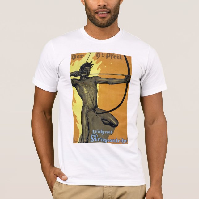 T-shirts Der 9te Pfeil - Poster da Primeira Guerra Mundial  (Frente)