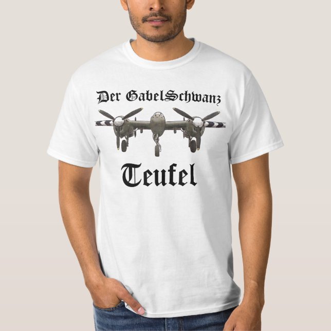 T-shirts Der GabelSchwanz Teufel (Frente)