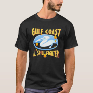 T-shirts Derramar de óleo da costa do golfe