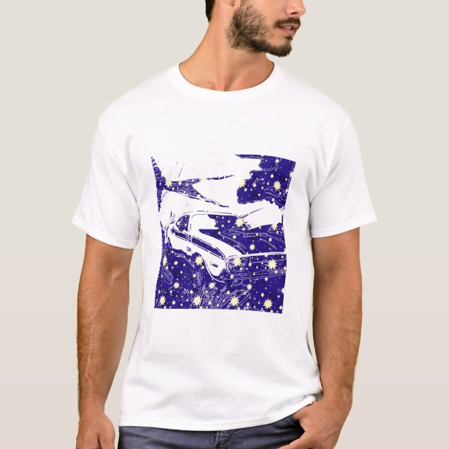 T-shirts desafiador starlit (Frente)