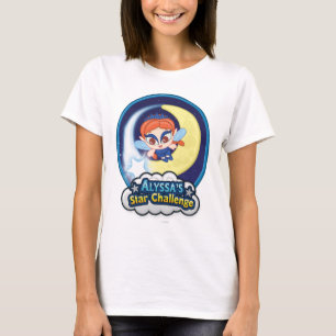 T-shirts Desafio da estrela de Alyssa