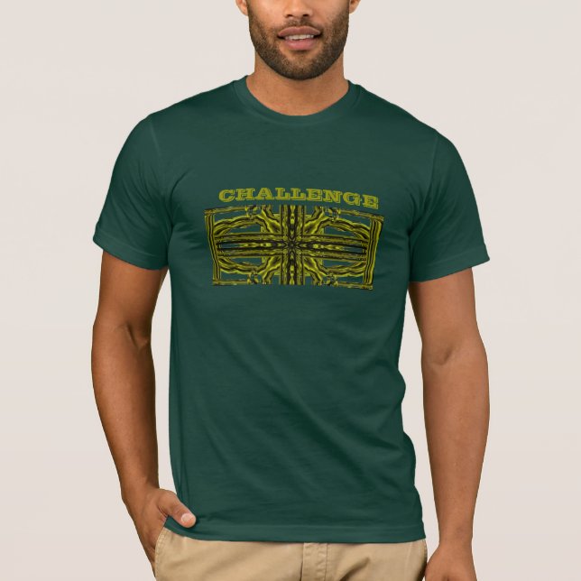 T-shirts Desafio do metal (Frente)