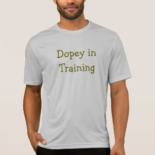 T-shirts Desafio Dopey no treinamento