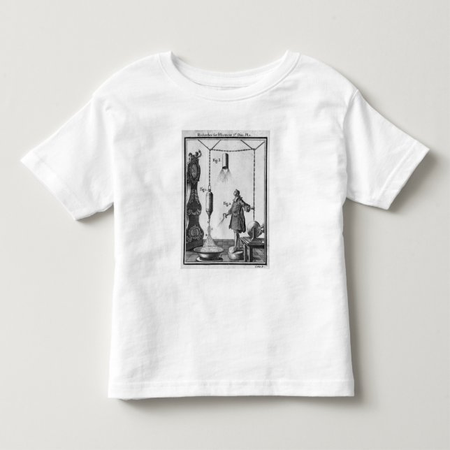 T-shirts Descarga elétrica dos corpos (Frente)