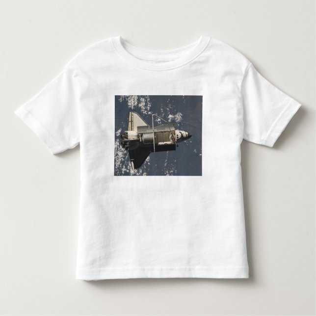 T-shirts Descoberta de Shuttle de Espaço 5 (Frente)