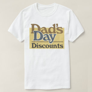 T-shirts Descontos de dia de os pais