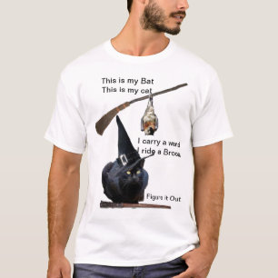 T-shirts Descubra que sou uma Bruxa