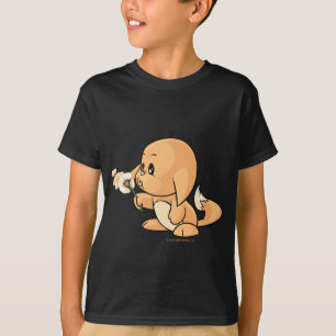 T-shirts Desejando Kacheek alaranjado