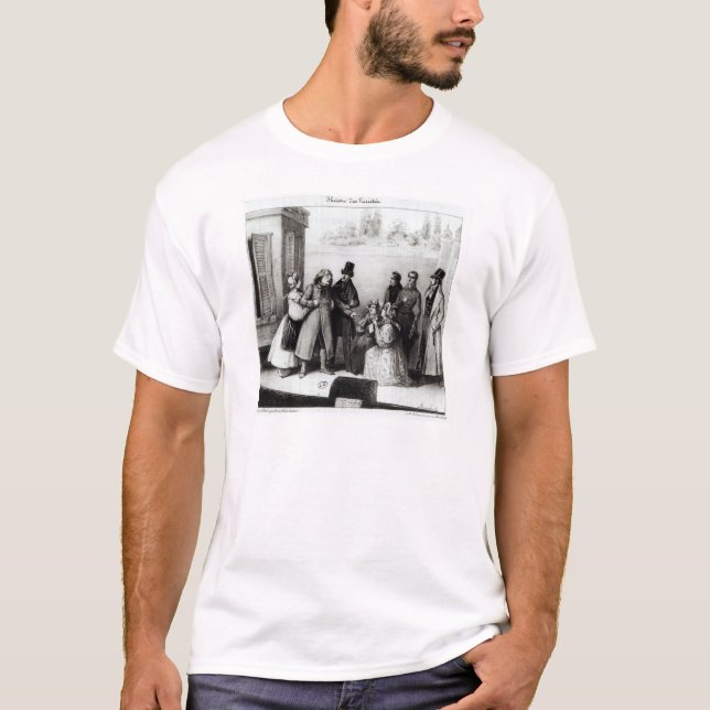 T-shirts Desempenho 'de Le Pere Goriot' (Frente)