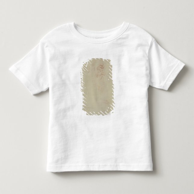 T-shirts Desenho da cabeça masculina e duas pernas (Frente)