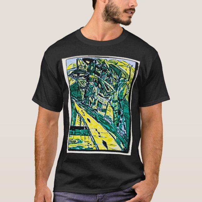 T-shirts DESENHO DA CIDADE DE ESmeralda (Frente)