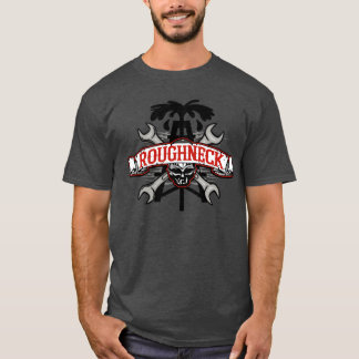 T-shirts desenho de caveira roughneck
