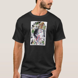 T-shirts Desenho de Espada Grotesca Japonesa