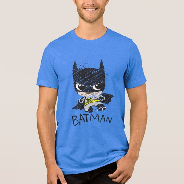 T-shirts Desenho do Mini Clássico Batman (Frente)
