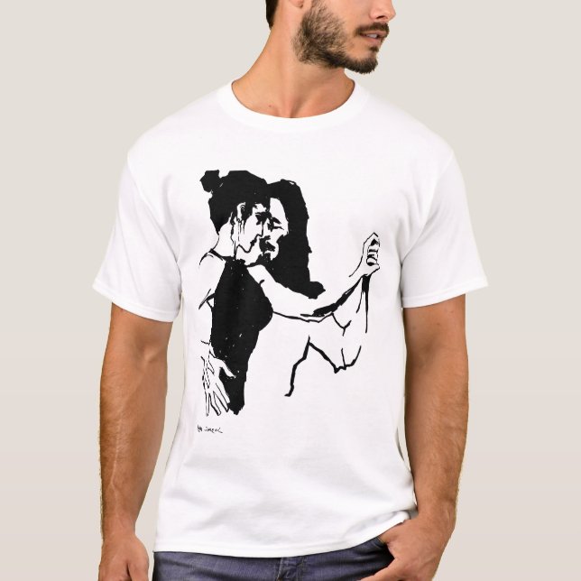 T-shirts Desenho do tango (Frente)