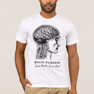 T-shirts Desenho médico da antiguidade dos neurologistas d