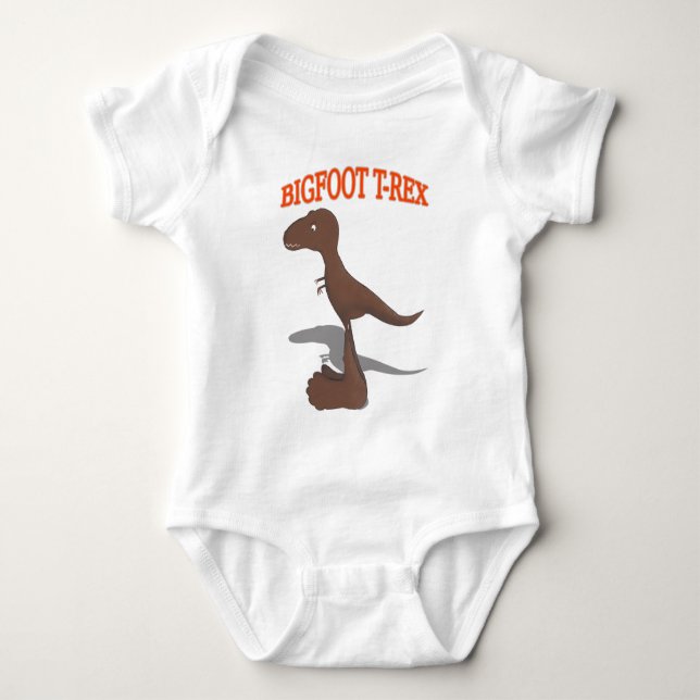 T-shirts Desenho T-Rex Bigfoot (Frente)
