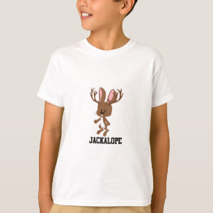T-shirts Desenhos animados bonitos Jackalope