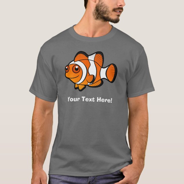 T-shirts Desenhos animados Clownfish (Frente)