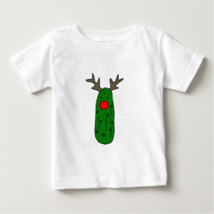 T-shirts Desenhos animados engraçados da rena do Natal da