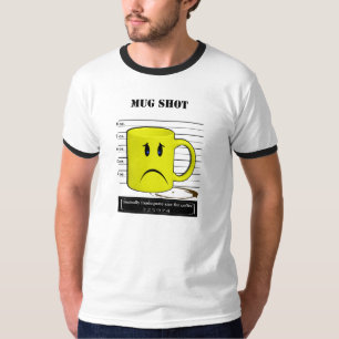 T-shirts Desenhos animados Meme do copo da caneca de café