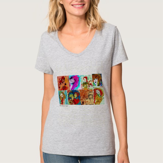 T-shirts Desenhos da Rose (Frente)