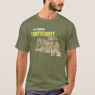 T-shirts Desenhos de publicidade tractores DDR