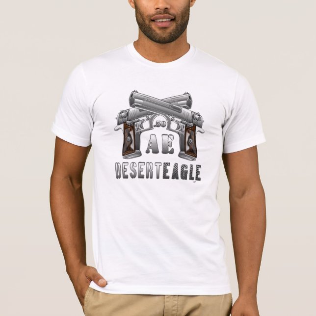 T-shirts Desert Eagle .50 AE (Frente)