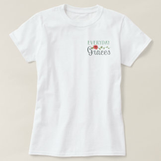T-shirts Desgaste diário das benevolências