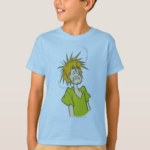 T-shirts Desgrenhado amedrontado