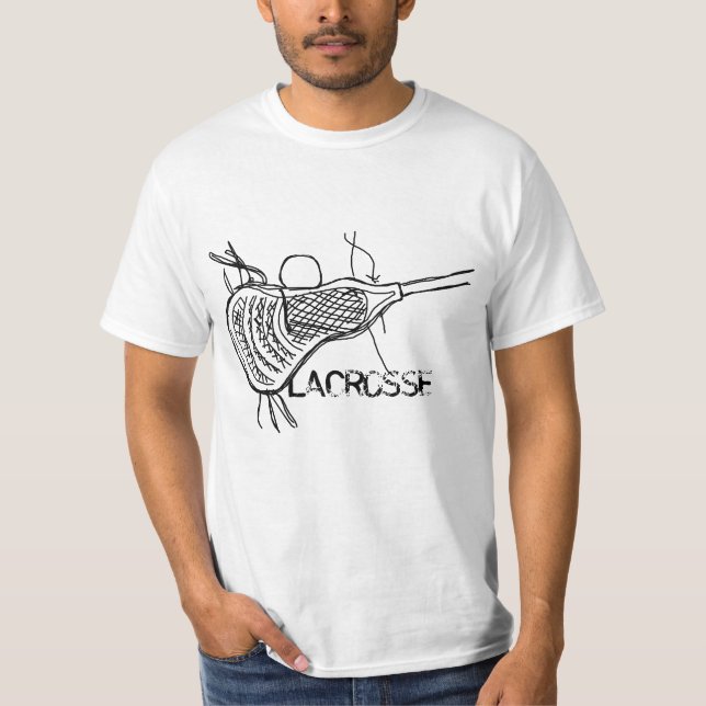 T-shirts design 1 do lacrosse (Frente)