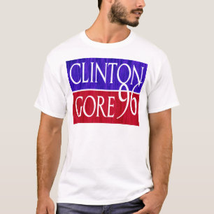 T-shirts Design afligido de Clinton Gore 96