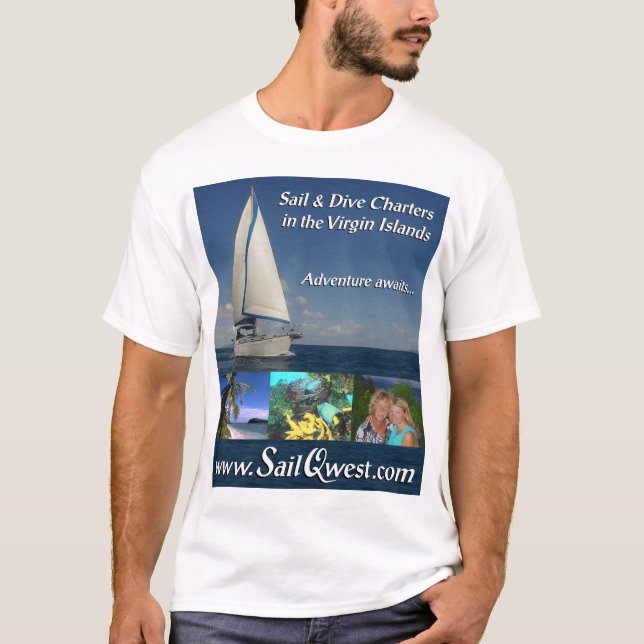 T-shirts Design Aventura-Dianteiro de SailQwest (Frente)