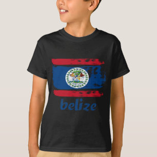T-shirts Design belizence da bandeira