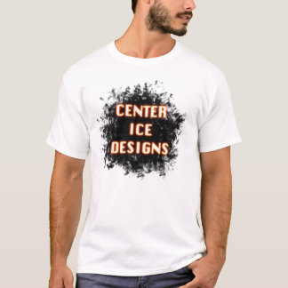T-shirts Design Center do gelo: Explosão