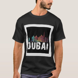 T-shirts design com "Dubai"