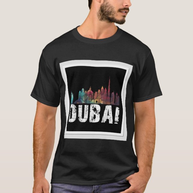 T-shirts design com "Dubai" (Frente)