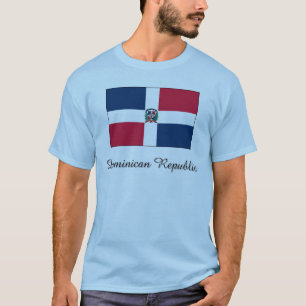 T-shirts Design da bandeira da República Dominicana