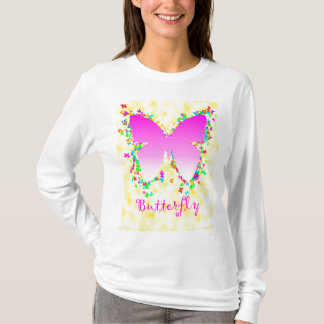 T-shirts Design da borboleta